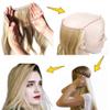RemeeHi Secret Micro Hair Pieces Human Hair Wavy Curly Beauty Fish-line Hair Extension for Women 100g 15 Inch 25cm 8# Chestnut Brown view 4
