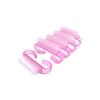 10 Pcs/Lot Acrylic Nail Brush 4 Color Nail Art Manicure Pedicure Soft Remove Dust Plastic Cleaning Nail Brushes File Tools Set,Pink view 1
