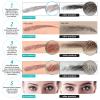 Aresvns 4D Eyebrow Tattoo Sticker - 77 Pairs, Reddish Brown (Chocolate Color), Suitable Sizes, Waterproof and Long-Lasting 3-5 Days view 4