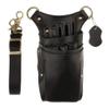 Backbayia PU Leather Scissors Bag Holster Salon Hairdressing Tools Organizer with Adjustable Belt view 3