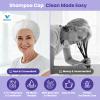 Medcosa Shampoo Caps No Rinse - Shampoo Caps for Bedridden Patients - Hassle-Free Hair Washing Cap for Elderly - Aloe, Vitamin E, Chamomile - 5-Pack view 2