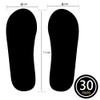 30 Pairs (60Feets) Spray Tan Feet Pads Disposable & Economic FOAM Feet pads for Spray tanning,Use in Tanning booth,Sunless Tanning at Home or Beauty Salon-Non Slip- Comfortable-Hygienic-Ultra Bronzing view 2