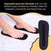 30 Pairs (60Feets) Spray Tan Feet Pads Disposable & Economic FOAM Feet pads for Spray tanning,Use in Tanning booth,Sunless Tanning at Home or Beauty Salon-Non Slip- Comfortable-Hygienic-Ultra Bronzing view 3