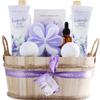 Green Canyon Spa Gift Baskets for Women 11pcs Lavender Bath Gift Sets with Body Lotion,Essential Oil,Spa Gifts for Women,Mothers Day Gift Sets for Her,Bath Sets for Her Gifts view 1