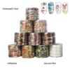 10 Roll Christmas Stickers Nail Foil Set Snowflake Santa Elk Cartoon Transfer Foils Slider Adhesive Decals Manicure Supplies Tool Nail DIY view 2