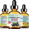 Botanical Beauty Belgian Elderberry Seed Oil Sambucus Nigra 100% Pure Natural Virgin Unrefined Cold Pressed Carrier Oil 0.5 Fl. Oz.- 15 ml for FACE, Skin, Hair, Nails, Anti-Aging view 1