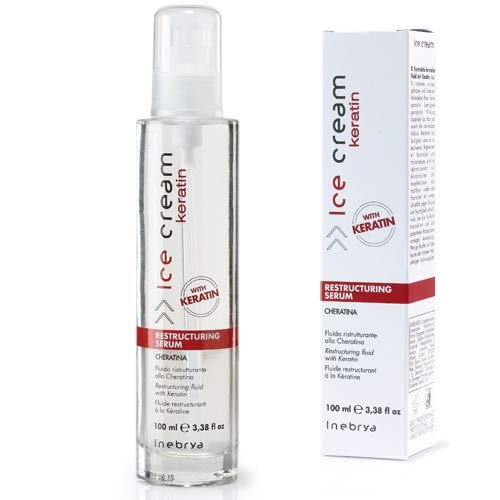 Inebrya Ice Cream Keratin Restructuring Serum 100ml/ 3.38oz