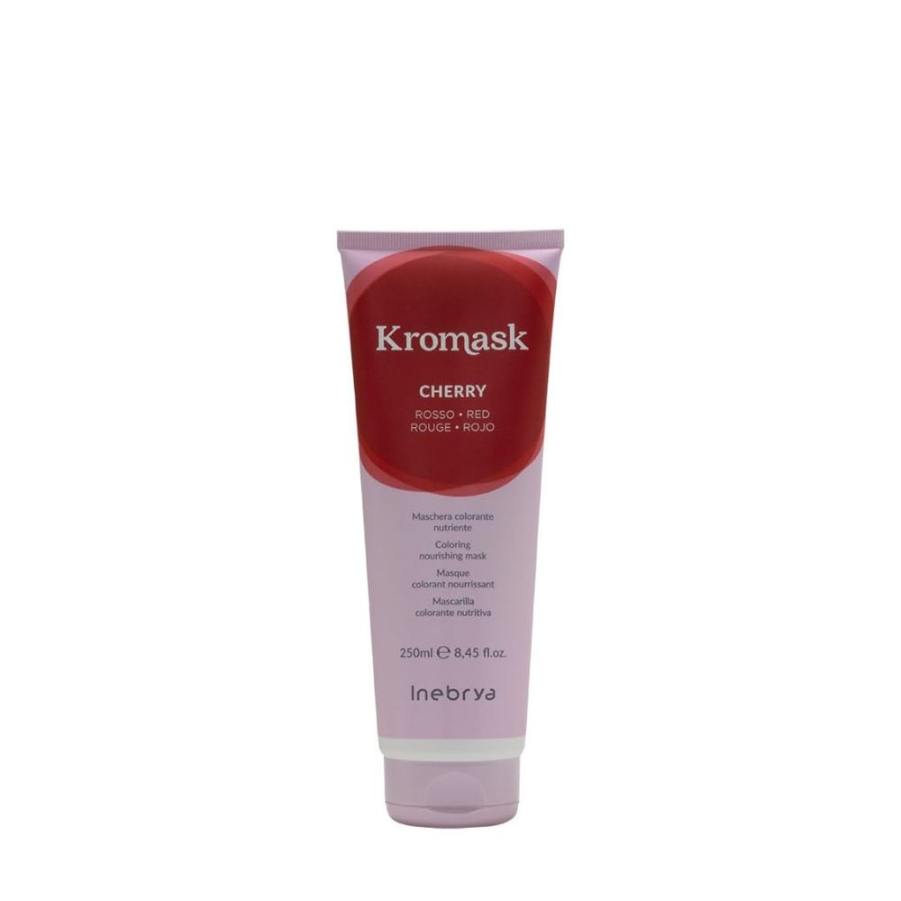 Inebrya Ice Cream Kromask Color Mask 300ml/ 10.14oz, Cherry
