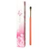K242 Hand Crafted Makeup Brushes Soft Saikoho Goat Blue Squirrel Hair Small Eye Shadow Brush Orange Handle Professional Make Up Brushes view 1