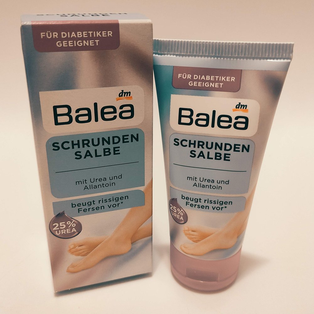 Balea Feet Cracked Ointment 25% urea, 50 ml - German Product