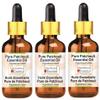 Greenwood Essential Pure Patchouli Essential Oil (Pogostemon cablin) with Glass Dropper Steam Distilled (Pack of Three) 100ml X 3 (10 oz) view 1