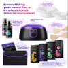 Sensiona Hot Wax Kit, Unisex Hot Wax Hair Removal. Complete Home Waxing Kit for Hair Removal, Brazilian Bikini Wax, Underarms, Legs and Face Hair. Includes No Mess Wax Liners and Gentle Skin Spray. view 3