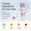 LilyAna Naturals Charcoal Face Scrub - Facial Exfoliator - Microdermabrasion Scrub - Facial Skin Care Products for Women and Men - Lavender and Tea Tree Oil - 3oz view 3