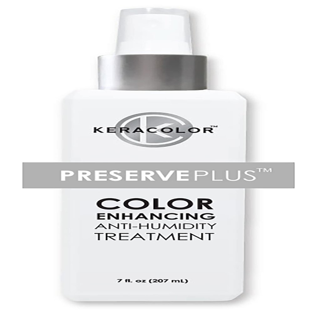 Keracolor Preserve Plus Color Enhancing Anti-Humidity Treatment, Prevents Frizz, Heat Protectant, 7 fl. oz.