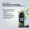 Avon Naturals Black Shine Bhringraj 2-in-1 Shampoo & Conditioner 180 ml view 4