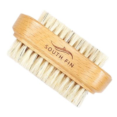 AMLESO Adult Double Sided Wood Finger Nail Brush Scrub Toenail Cleaning Nailbrush
