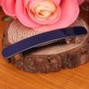 Inzopo 2 Pieces Royal Blue Black Elegant Lady Girl Acrylic Hair Clip Barrette Ponytail Hairpin Accessory, No Metal view 3