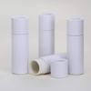 1/3 OZ White Kraft Paperboard Lip Balm/Salve/Cosmetic/Lotion Tubes x1000 view 2