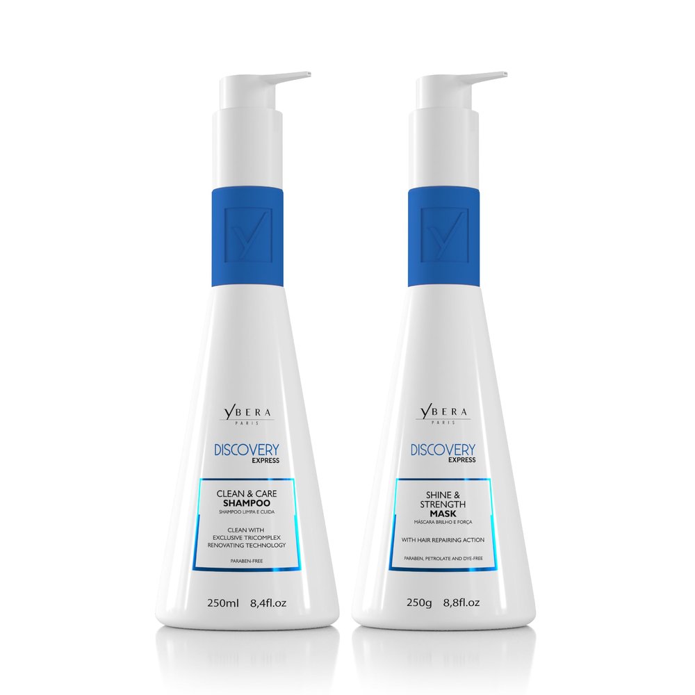 YBERA PARIS Discovery Home Care Express | Restores the DNA of Hair Fiber | Regenerate Hair Treatment with UV Protection