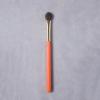 K278 Hand Crafted Makeup Brushes Soft Saikoho Goat Blue Squirrel Hair Large Heart-shape Eye Shadow Brush Orange Handle Professional Make Up Brushes view 3