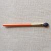 K278 Hand Crafted Makeup Brushes Soft Saikoho Goat Blue Squirrel Hair Large Heart-shape Eye Shadow Brush Orange Handle Professional Make Up Brushes view 4