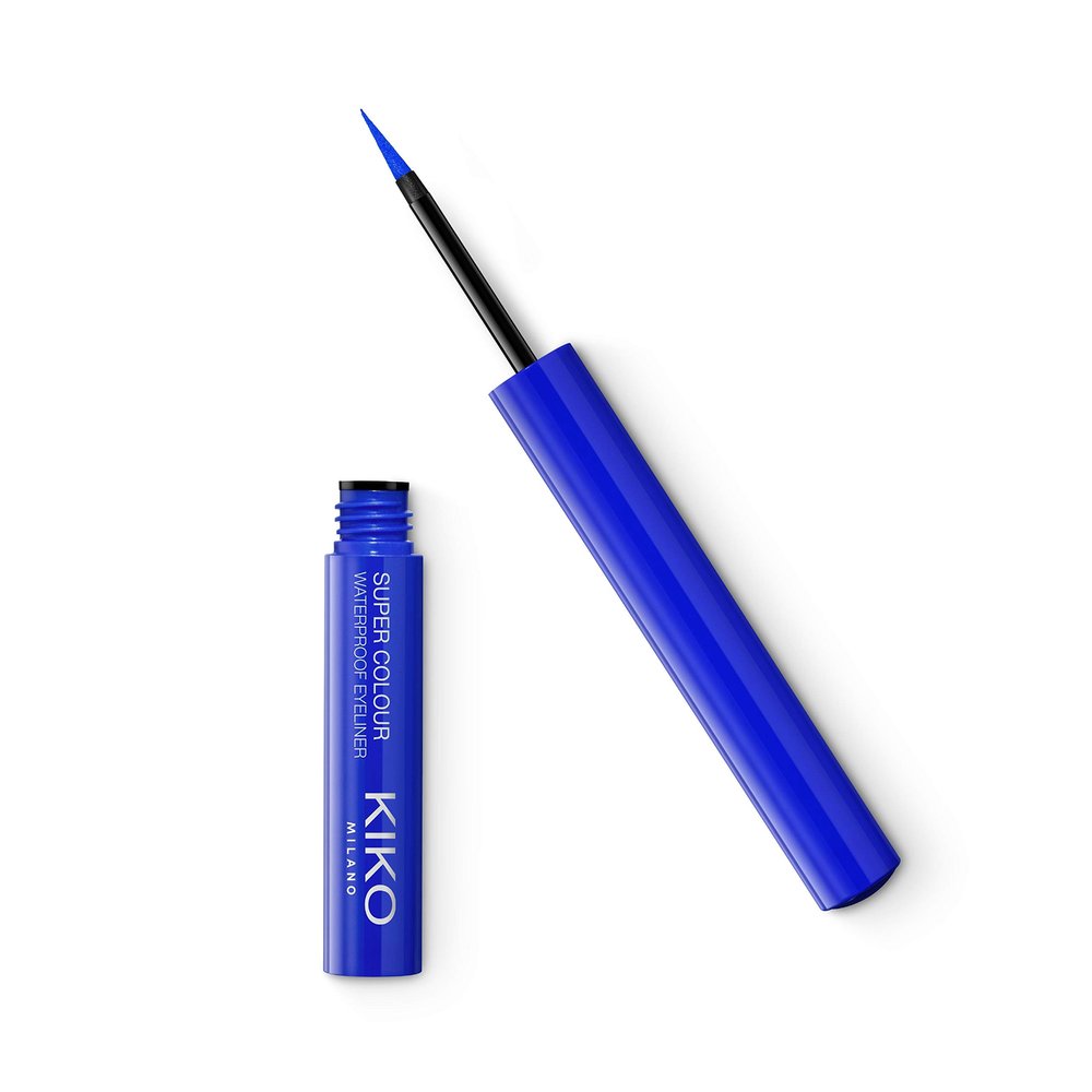 KIKO Milano New Super Colour Waterproof Eyeliner 06 | High Coverage Water-resistant Colourful Liquid Eyeliner