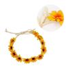 2pcs Sunflower Hair Accessories Sunflower Hair Clips for Women Hawaiian Hair Clips Hair Band Goody for Women Boho Garland Floral Wreath Sun Flower Seaside Pin view 4