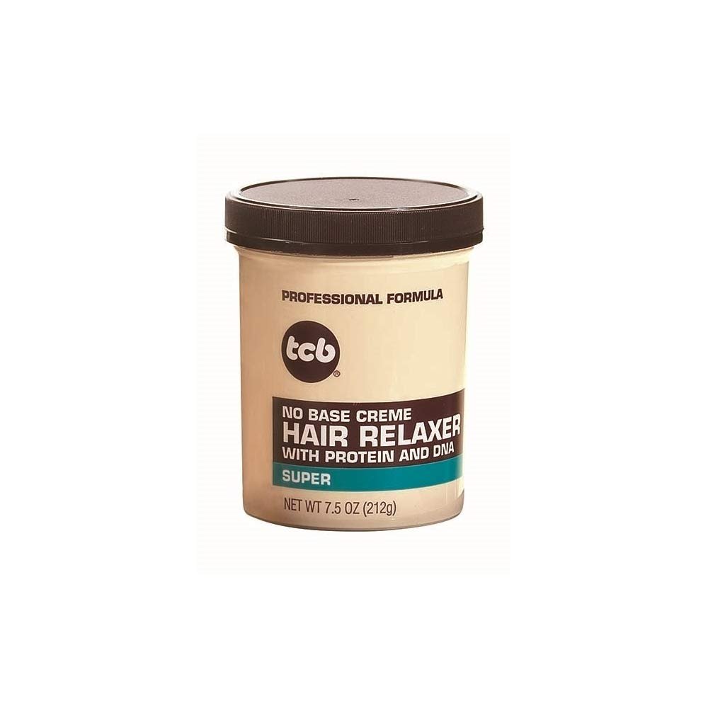 TCB No Base Creme Hair Relaxer With Protein And Dna 7.5 Oz,Pack of 12