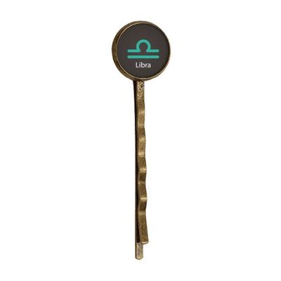 September October Libra Constellation Retro Metal Hair Bobby Pin Headwear