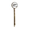 Hello February Quote Handwrite Retro Metal Hair Bobby Pin Headwear view 1