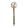 Miaoji Painting Watercolor Cat Siamese Retro Metal Hair Bobby Pin Headwear view 1