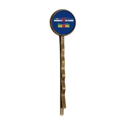 Central African Country Flag Name Retro Metal Hair Bobby Pin Headwear