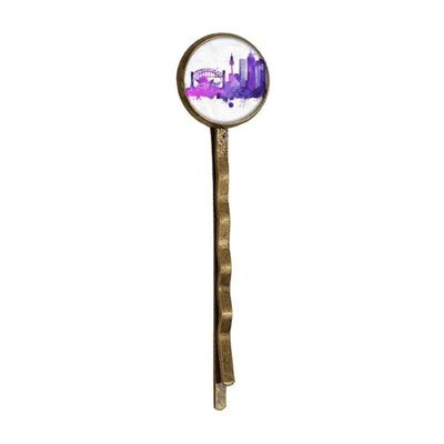 Australia Sydney Opera House Watercolor Retro Metal Hair Bobby Pin Headwear