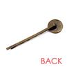 Arabic Style Black White Pattern Retro Metal Hair Bobby Pin Headwear view 3