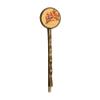 Painting Japanese Culture Red Flower Retro Metal Hair Bobby Pin Headwear view 1