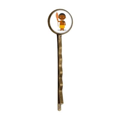 Quant Black New Zealand Cartoon Retro Metal Hair Bobby Pin Headwear