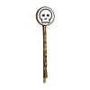 Skeleton Lovely Online Face Halloween Retro Metal Hair Bobby Pin Headwear view 1