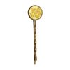 Hand Painted Flower Plant Sunflower Greenery Retro Metal Hair Bobby Pin Headwear view 1