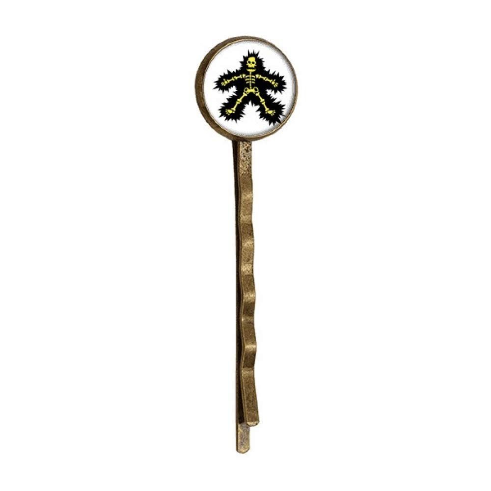 Electroskulling Skeleton Cartoon Retro Metal Hair Bobby Pin Headwear