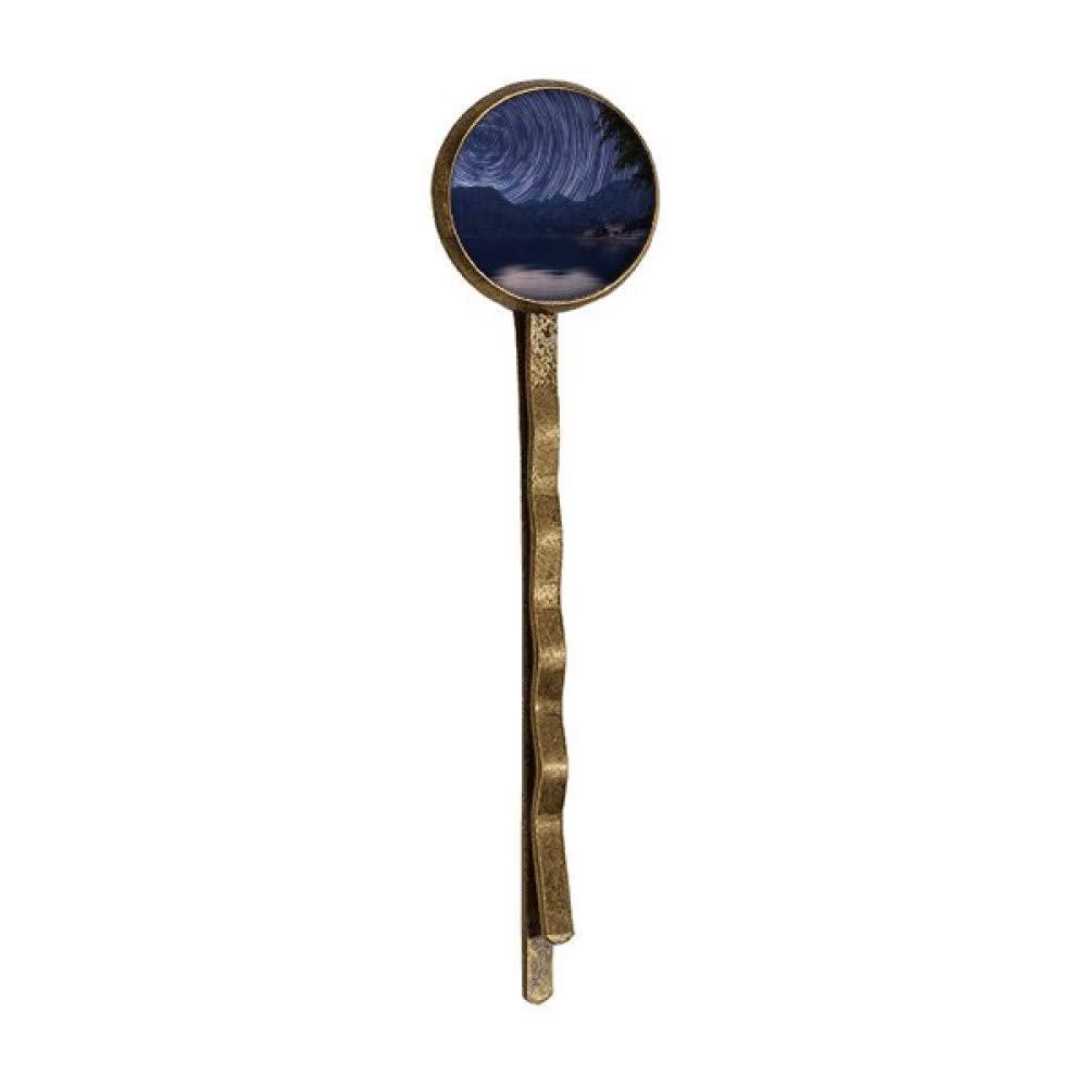 Light-year Stars Dark Night Sky Retro Metal Hair Bobby Pin Headwear
