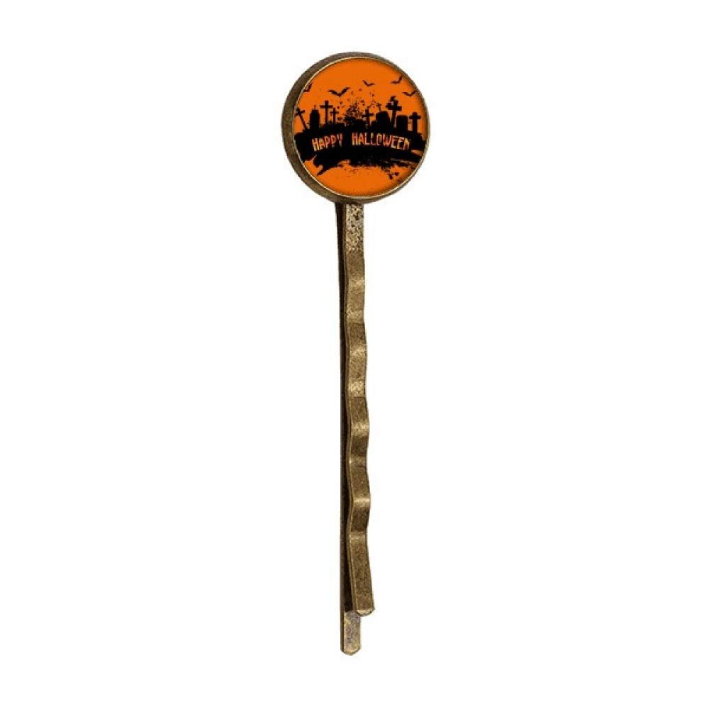 Horror Night Cemetery Halloween Retro Metal Hair Bobby Pin Headwear