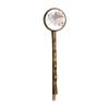Little Cat and Butterfly in Ink-painting Retro Metal Hair Bobby Pin Headwear view 1