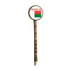 Made In Madagascar Country Love Retro Metal Hair Bobby Pin Headwear view 1