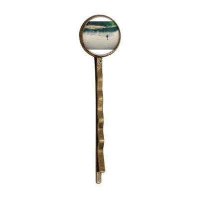 Wild Ducks Lake Photography Retro Metal Hair Bobby Pin Headwear