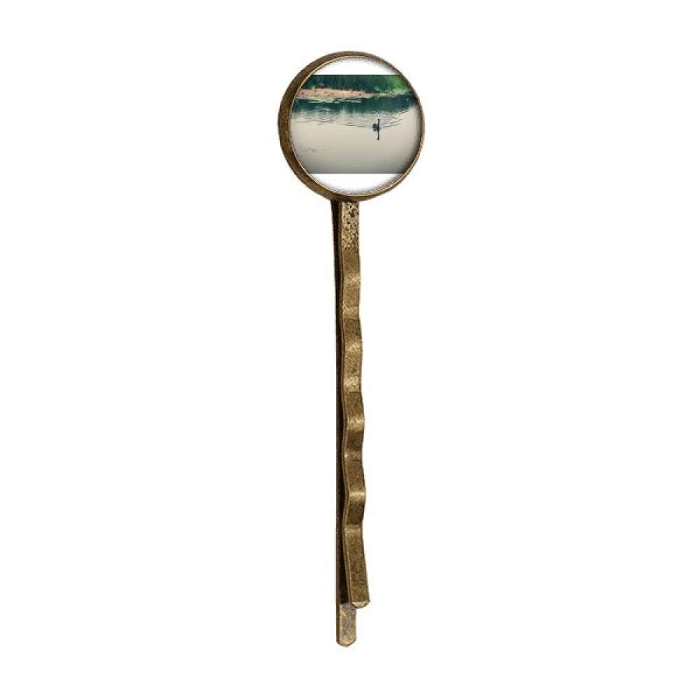 Wild Ducks Lake Photography Retro Metal Hair Bobby Pin Headwear