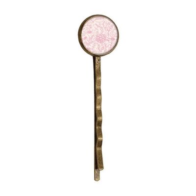 Drawing Powder Flower Plant Paint Retro Metal Hair Bobby Pin Headwear