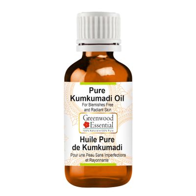 Greenwood Essential Kumkumadi Face Oil (Tailam) | Traditionally Extracted | Pure | Saffron-Enriched | Non-Sticky | Lightweight | Ancient Ayurvedic Blend | For All Skin Types | Unisex | 5ml (0.16 oz)
