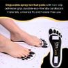 25 Pairs (50Feets) Spray Tan Feet Pads Disposable & Economic Black Feet pads for Spray tanning,Use in Tanning booth,Sunless Tanning at Home or Beauty Salon-Non Slip-Comfortable-Hygienic-Ultra Bronzing view 3