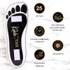 25 Pairs (50Feets) Spray Tan Feet Pads Disposable & Economic Black Feet pads for Spray tanning,Use in Tanning booth,Sunless Tanning at Home or Beauty Salon-Non Slip-Comfortable-Hygienic-Ultra Bronzing view 4