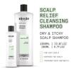 Nioxin Scalp Relief Cleansing Shampoo | For Sensitive Scalp | Made with Aloe Vera and Vitamin E | 33.8 Fl oz. view 2